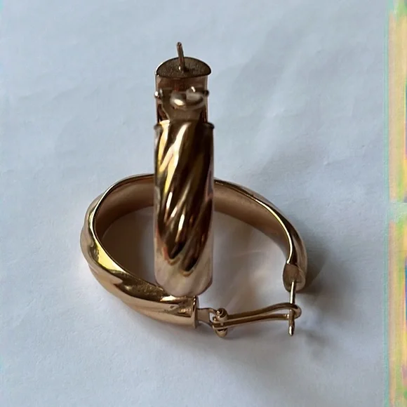 🔥 MILOR ROSE GOLD EARRINGS 🔥 - Picture 11 of 16